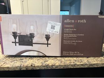 Allen Roth Meredith 3-Light Vanity Bar