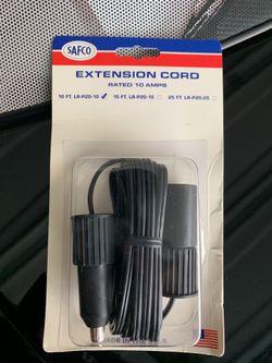 Universal cigarette car lighter extension cord