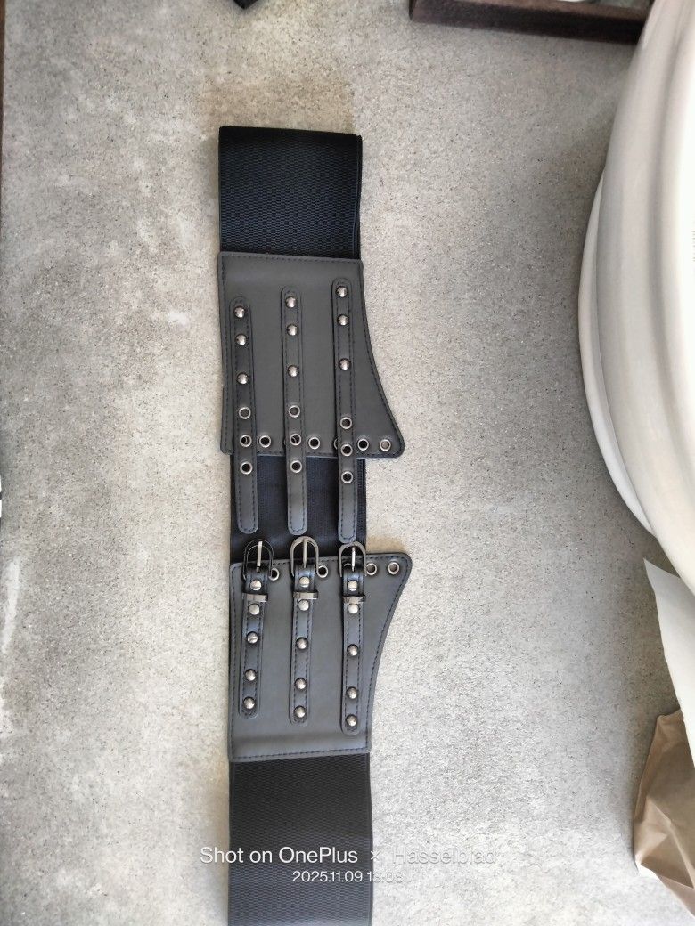 3 Goth Belts, Size XXXL, $7 Each