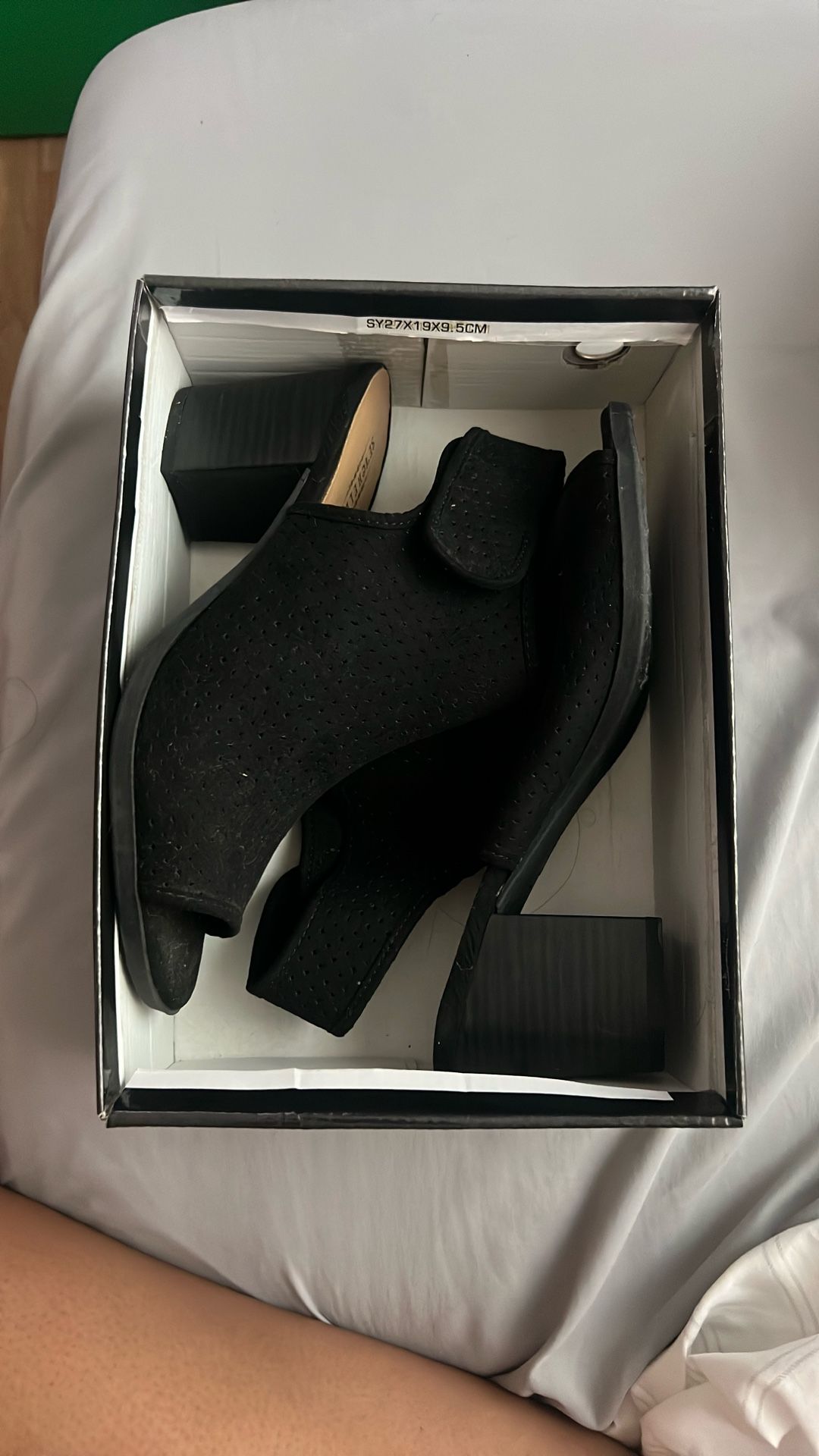 Black Heeled Booties