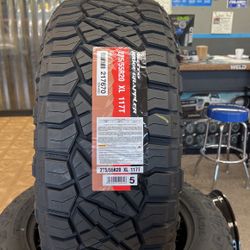 275/55R20 Nitto Ridge grapplers