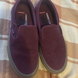 Vans Skate Slip-On shoes port/gum colorway