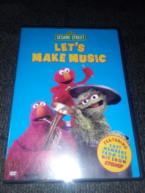 Pre-owned DVD Seasame Street "Let's Make Music*
