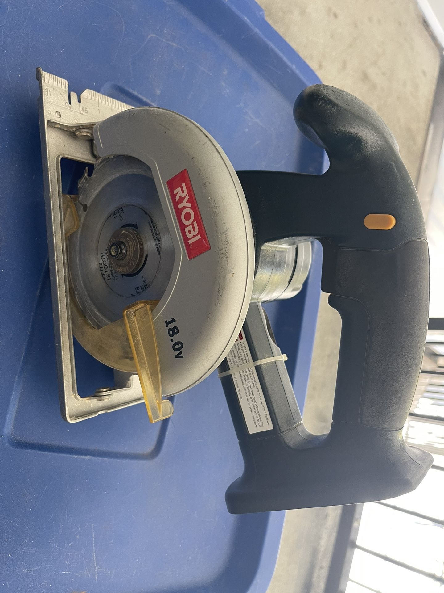 18 Volt Ryobi Circular Saw