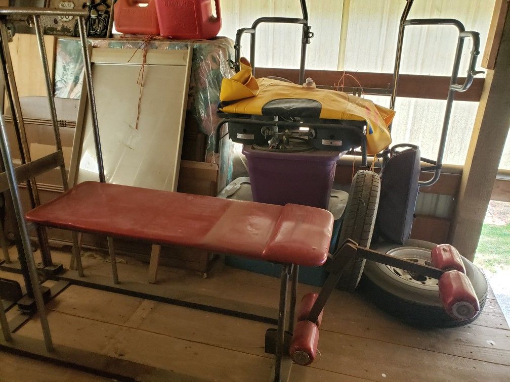 Marcy weight bench