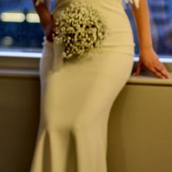 Wedding Dress,white Dress Medium Size