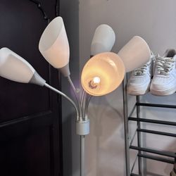 5 Head Gooseneck Adjustable Floor Lamp Tested Works