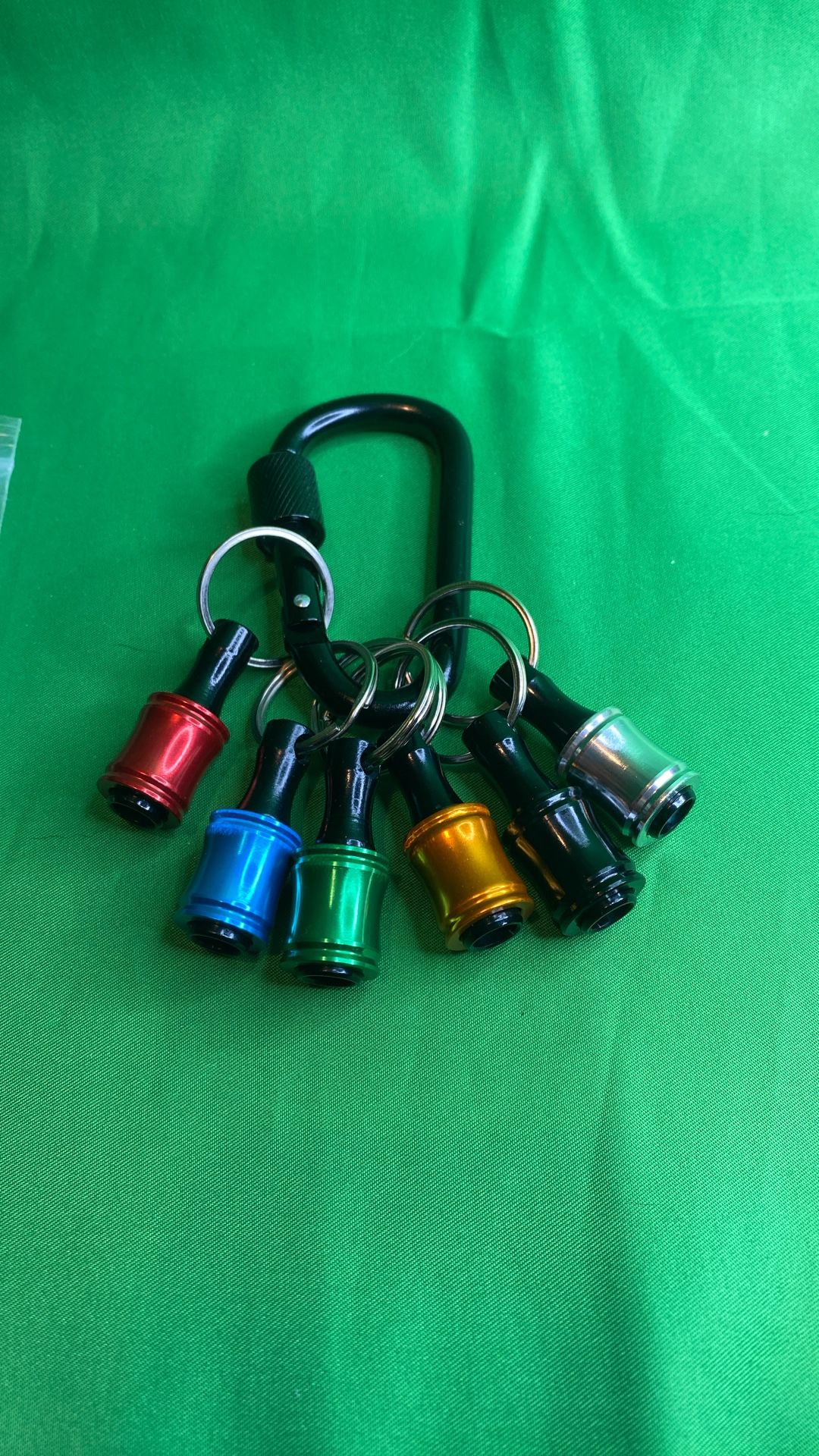 Keychain Drill Bit Holder