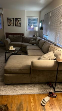 U shape couch