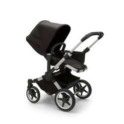 Bogaboo Donkey Doble Stroller In Black And Silver, Perfect Conditions With All The Attachments 