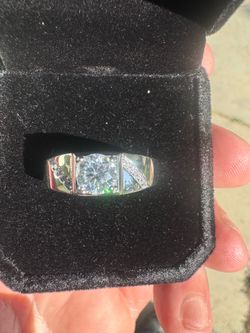Moissanite ring size 12