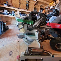 Hitachi circular saw With Folding Table 