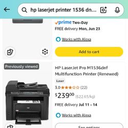 HP 3 In 1 Printer. OBO must Go