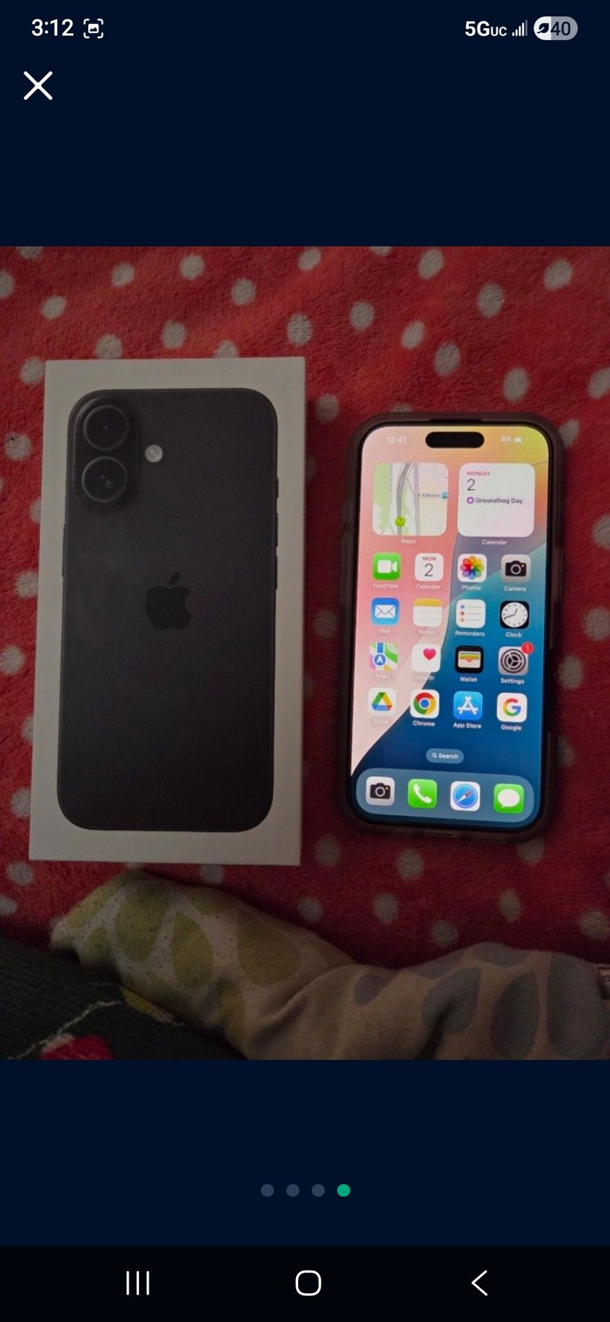 Iphone 16 128GB locked