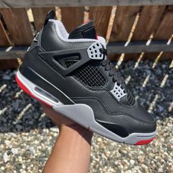 Jordan 4 Bred Reimagined (Size 5.5Y, 6Y, 6.5Y, 7Y, 8)