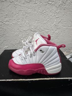 Size 10.5c - Jordan 12 Retro RARE Hot Pink