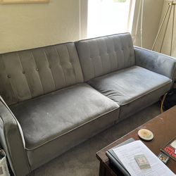 Convertible Blue Couch