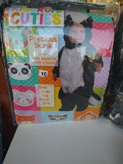 New Precious Skunk Costume