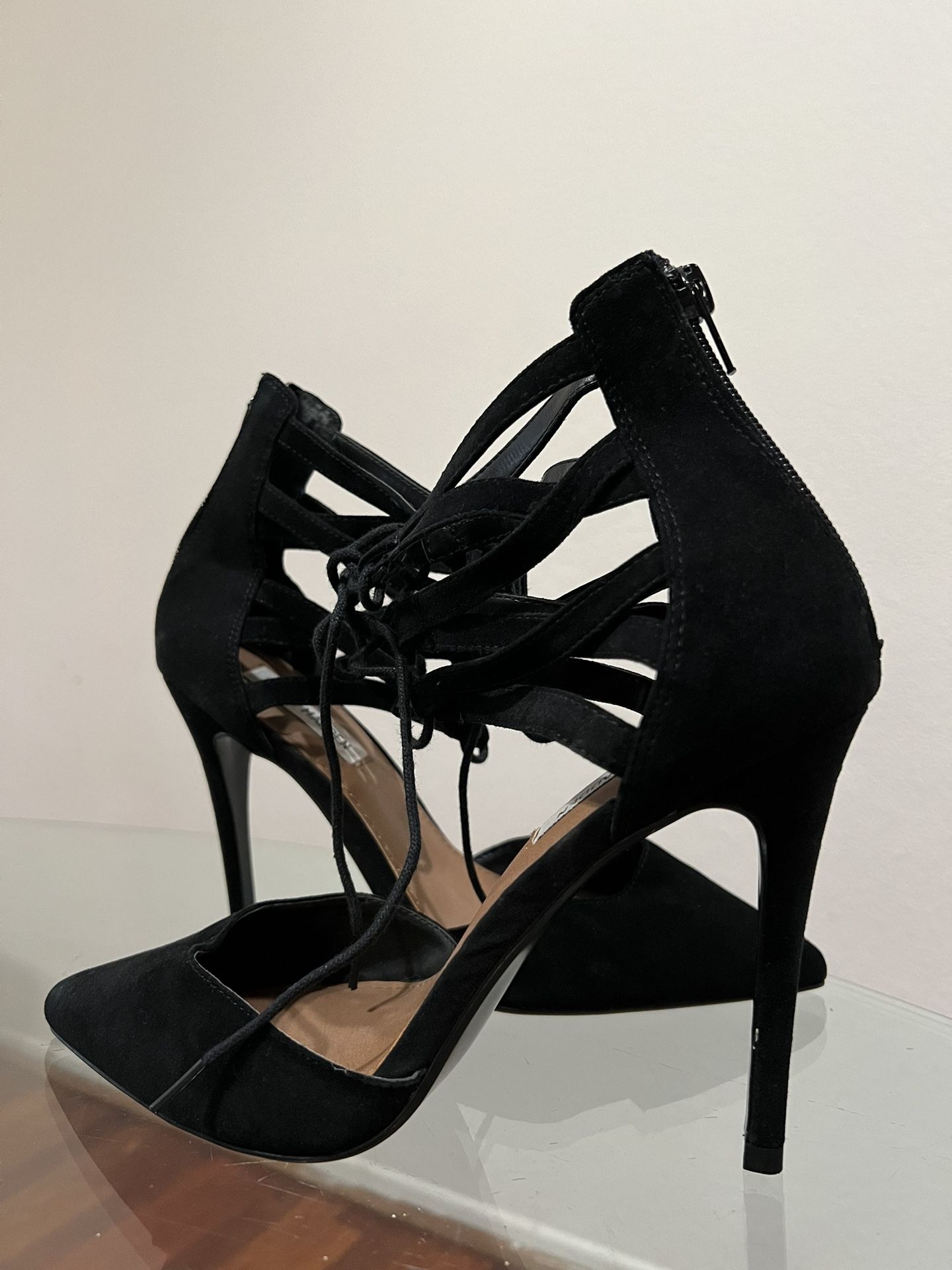 Steve Madden Black Heels 