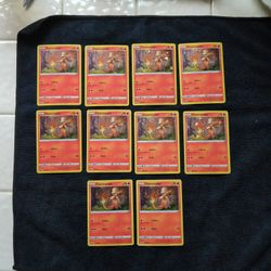 POKEMON CARDS(CHARMANDER'S FIRST BLACK STAR PROMO)