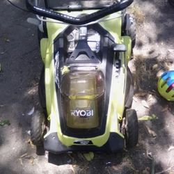Ryobi Lawn Mower Needs Battery And Battery Charger But Works