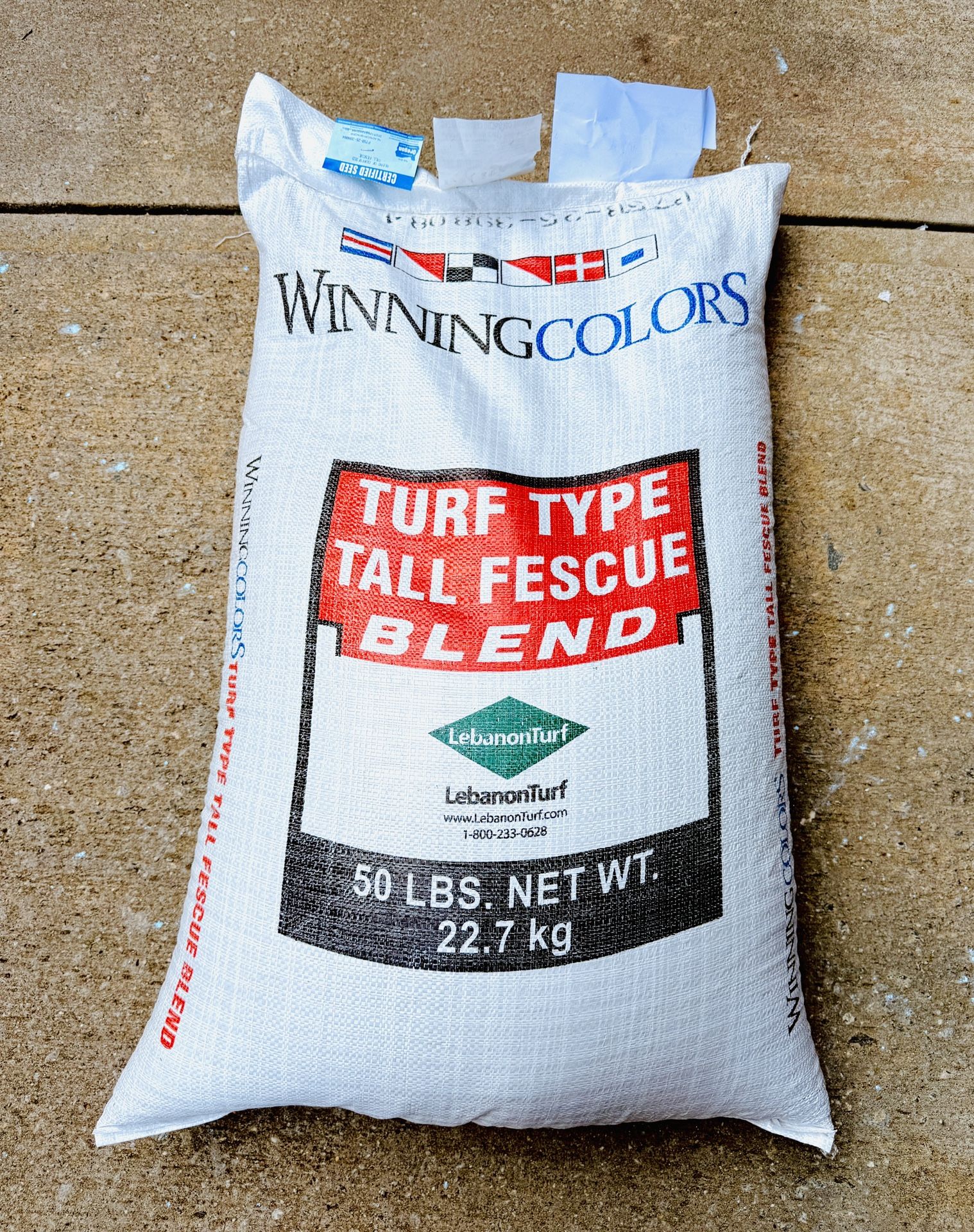 Fescue Grass Seed Starter Fertilizer 