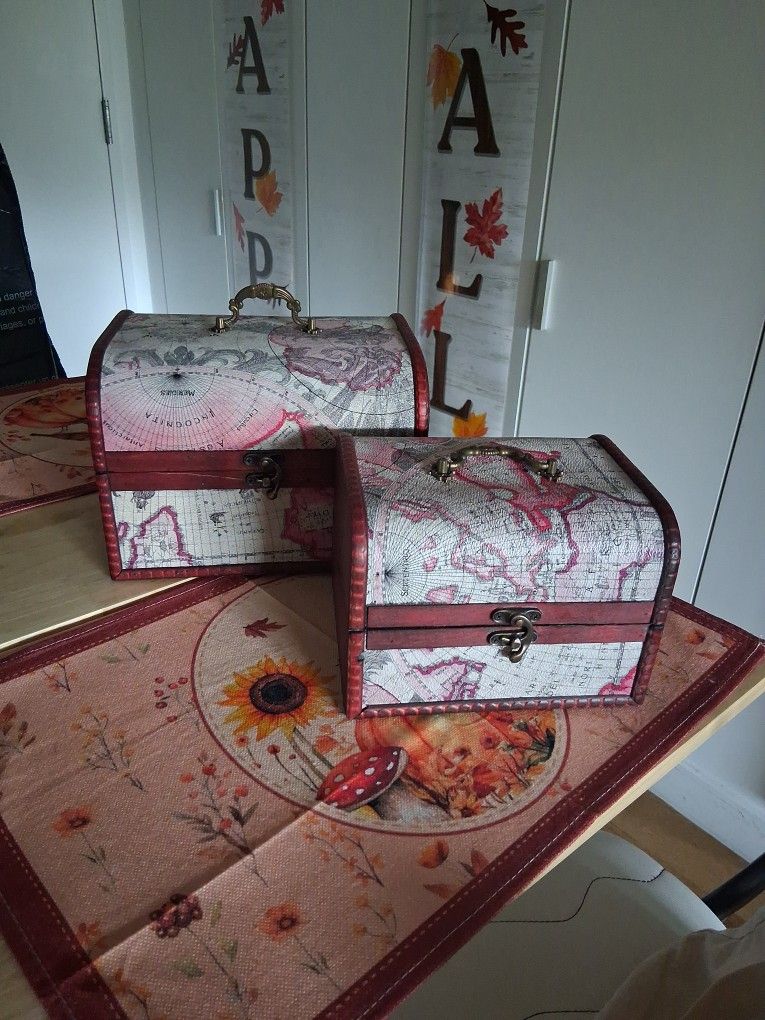 Set Of 2 Nesting Boxes