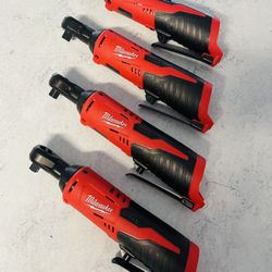 M12 12V Lithium-Ion Cordless 1/4 in. Ratchet (Tool-Only)