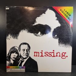 Jack Lemmon Missing Original Laserdisc
