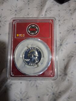 1962 Washington Quarter PCGS Graded Coin