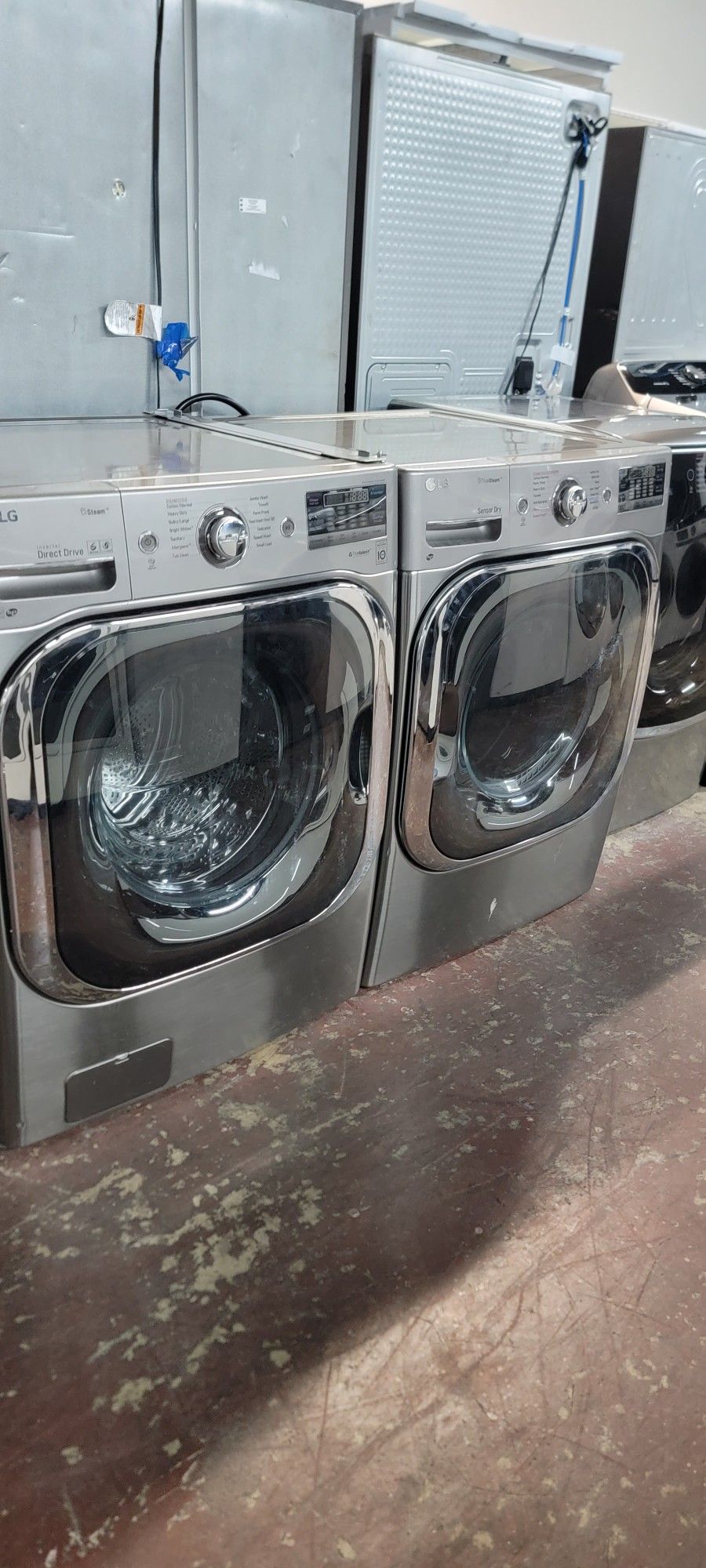 LG Washer And Dryer Front Load Set Mega Capacity for Sale in San