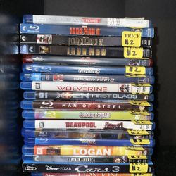 19 Blu-ray Movies 