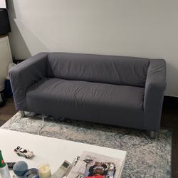 3 Seater Couch Ikea Klippan Sofa with Grey Cover