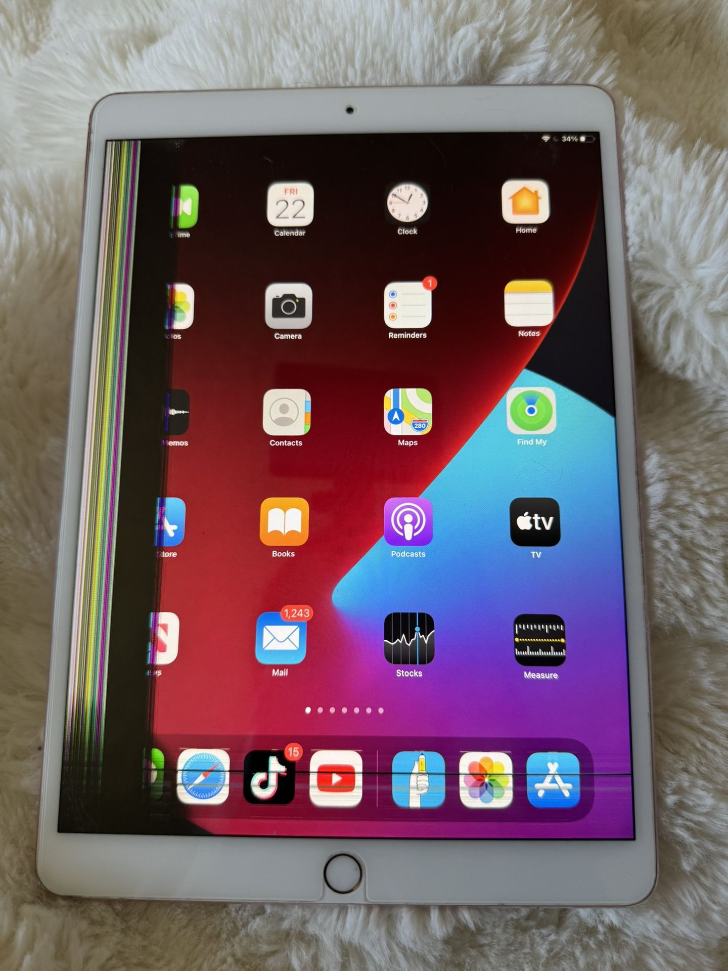 iPad Pro 10.5 64GB Powers on but Screen needs Repair