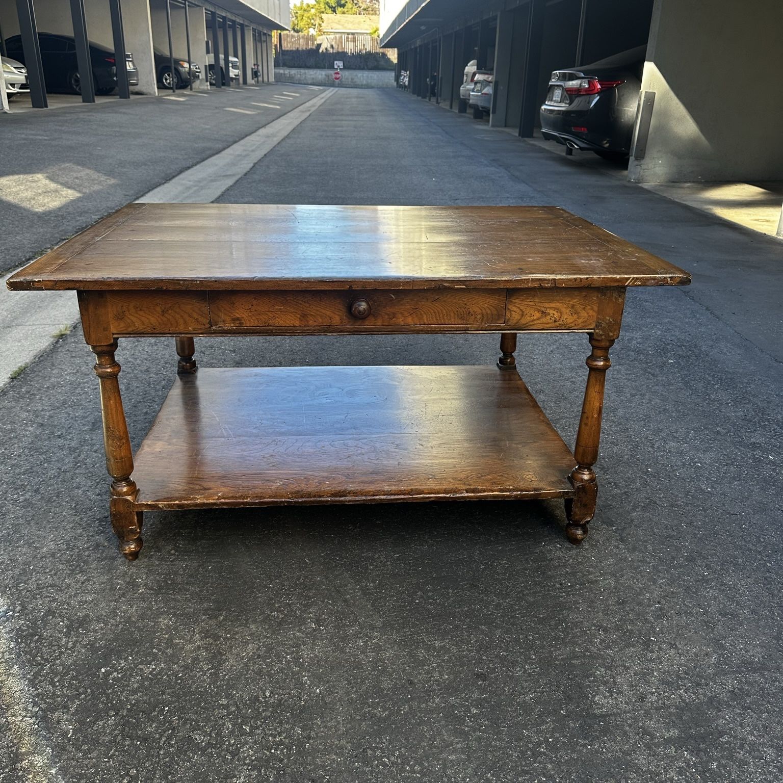 Solid Wood Coffee Table 