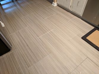 Glazed Porcelain Tile - Grey - (18" x 36")