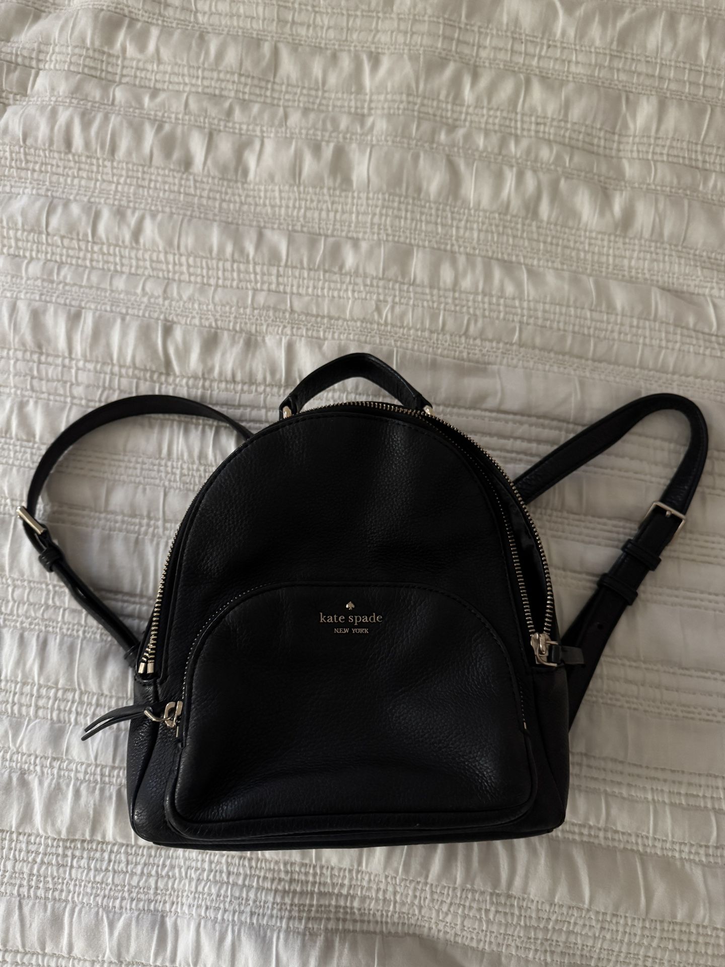Kate Spade Small Black Backpack