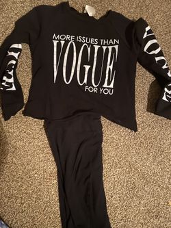 Jackets sweaters and work out clothes etc
