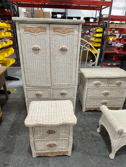 Pier 1 Imports Jamiaca Rattan Bedroom Furniture