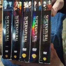 Supernatural DVD Sets Seasons 2-6