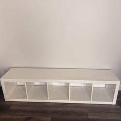 IKEA White 4-Cube Storage Organizer / TV Stand