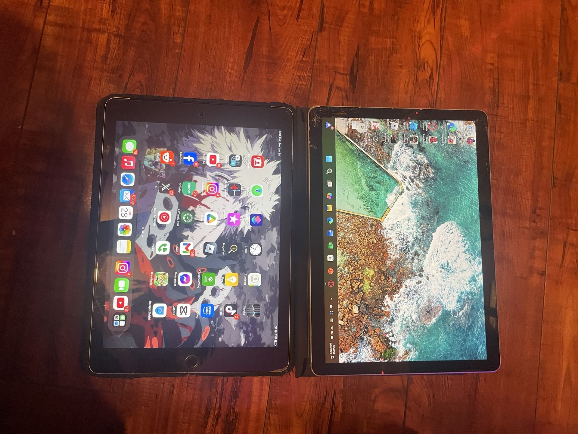 iPad And Windows Tablet