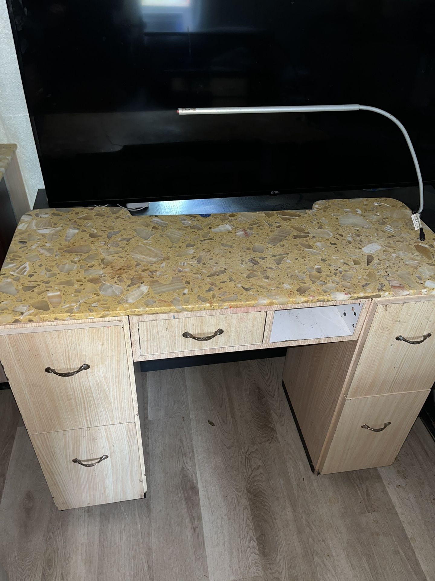 2 Professional Nail Salon Tables