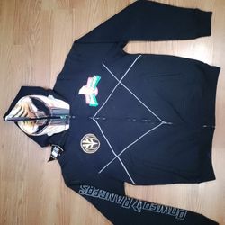 Shoe Palace x Power Rangers -White Ranger Pullover Hoodie Men’s Size Medium /NWT
