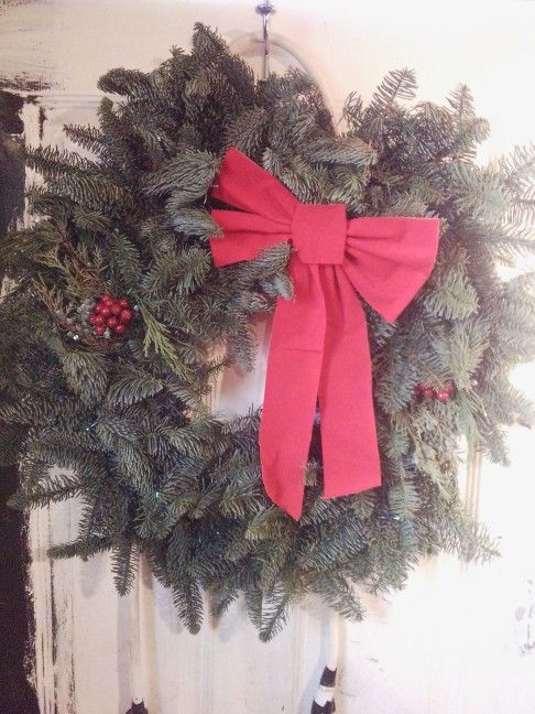 28 Inch Real Evergreen Wreaths ...$25
