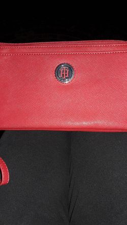 Tommy Hilfiger Red Wristlet new