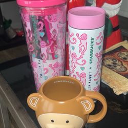 Roller rabbit Cups $60 For Both