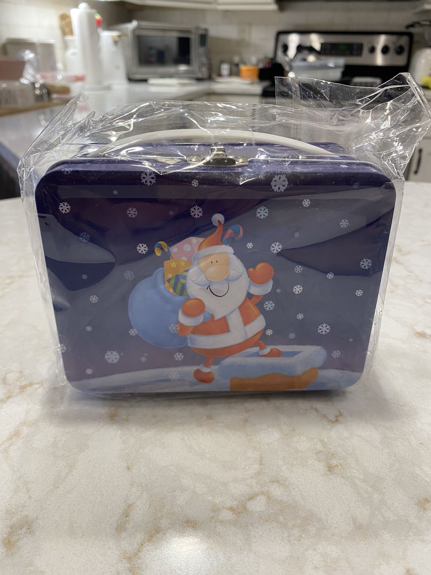 Mini Christmas Lunchbox Cookies Gift Children School - NWT