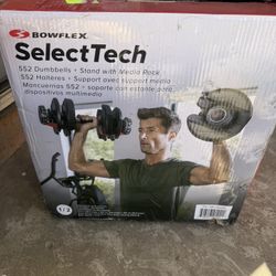 Adjustable Dumbbells Bowflex 