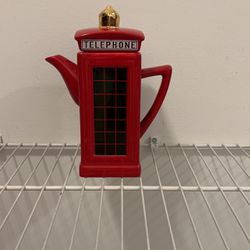 Brand New London Phone Booth Tea Pot